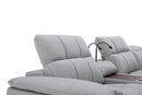 Beaumont Power Recliner 8301 in Light Grey | J&M Furniture