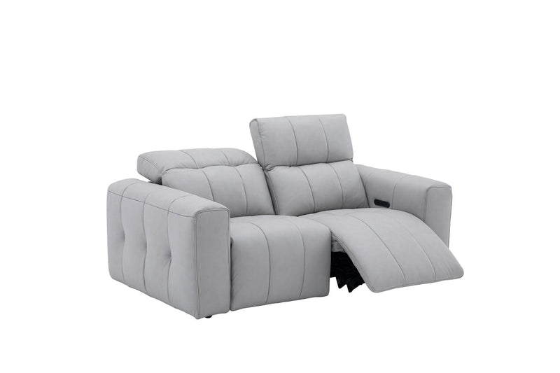 Prescott Leather Loveseat | J&M Furniture