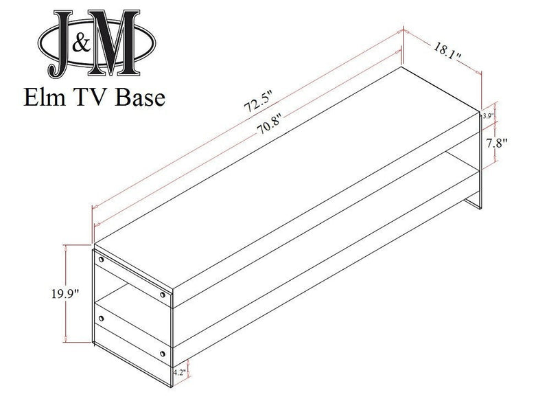 Elm TV Base | J&M Furniture