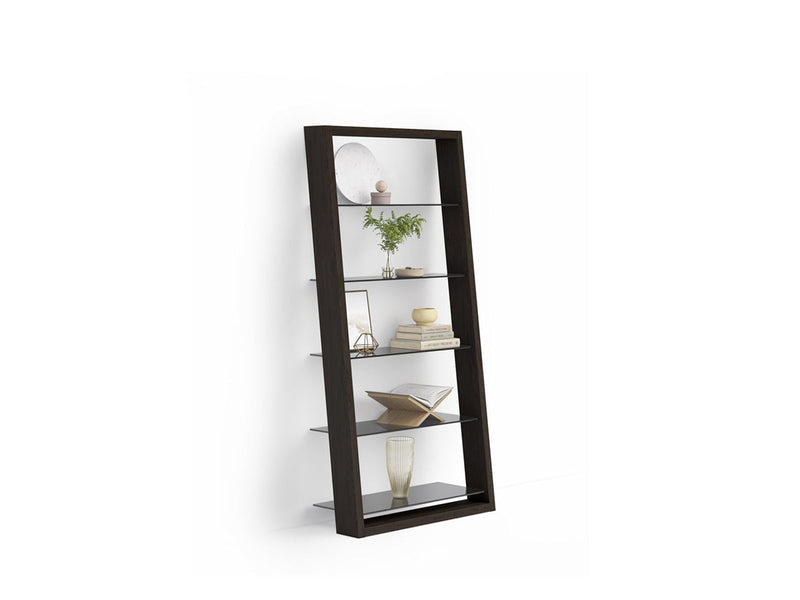 Eileen 5166 Modern Leaning Glass Shelf | BDI Furniture