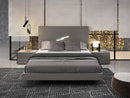 Faro Premium Bed in Grey | J&M Furniture