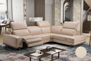 Fellini Reclining Leather Sectional | J&M Furniture