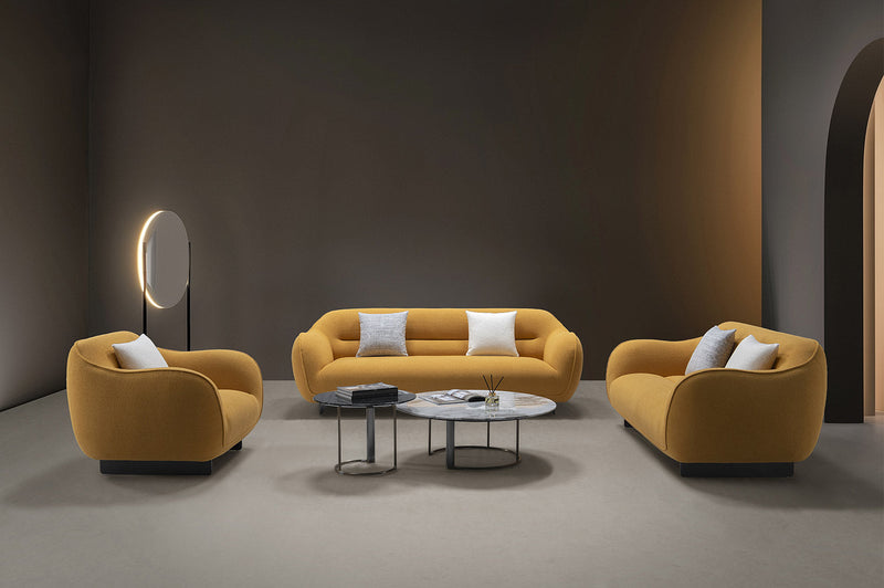 HF5009 Fabric Sofa in Amber | J&M Furniture