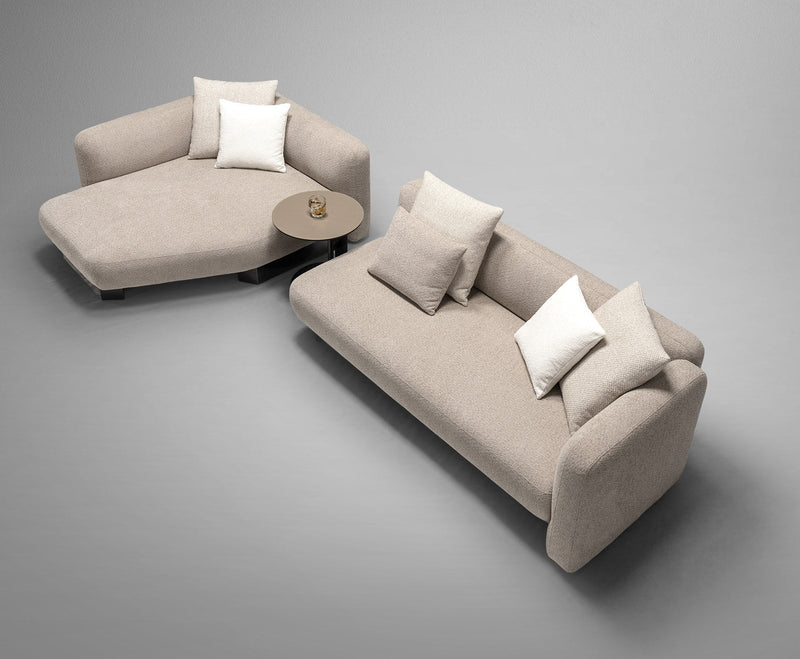 HF5516 Modern Fabric Sofa in Beige | J&M Furniture