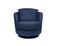 i743 Pienza Swivel/Rocking Armchair in Blue | Incanto