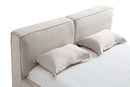 Serene Upholstered Bed in Natural | J&M Furniture