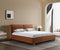 Serene Upholstered Bed in Chestnut | J&M Furniture