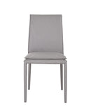 Togo Dining Chair in Grey (pair) | J&M Furniture