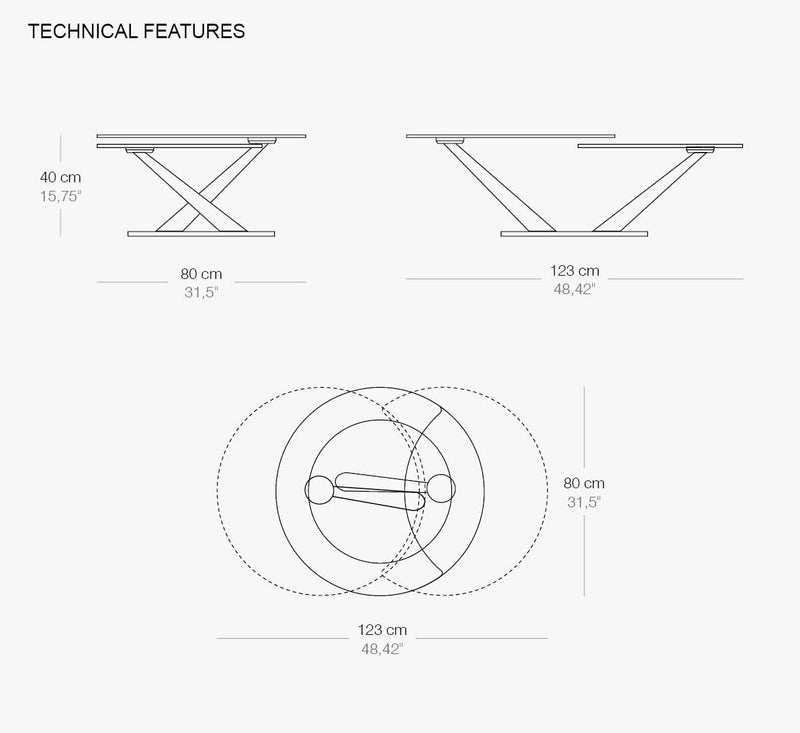 Abra Coffee Table | Naos - Quickship