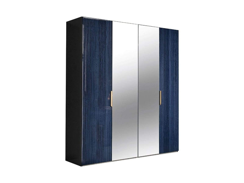 Alf Italia Wardrobe 4D Wardrobe w/ Mirror Oceanum Wardrobe by Alf Italia