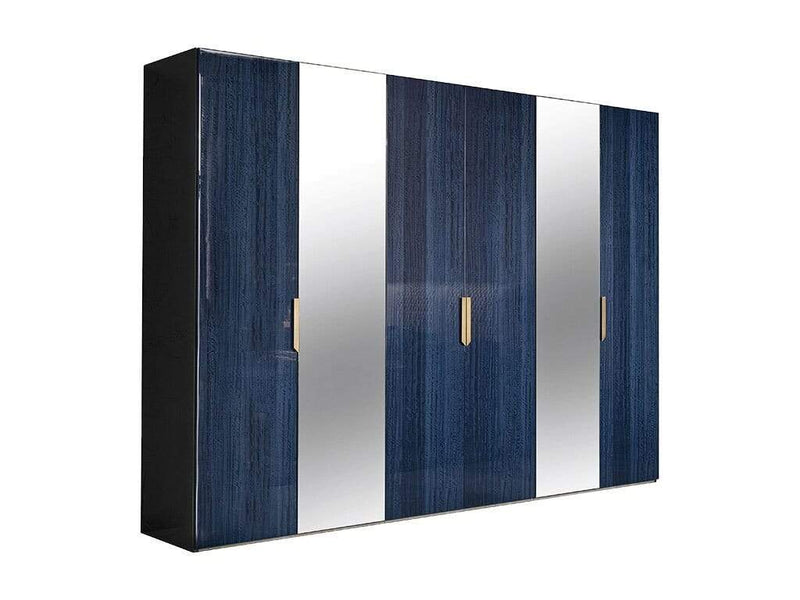 Alf Italia Wardrobe 6D Wardrobe w/ Mirror Oceanum Wardrobe by Alf Italia