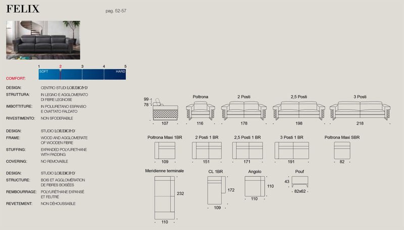 Felix Sectional in Blue | J&M Furniture