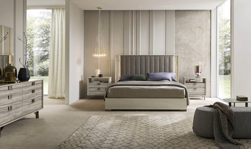 Jupiter Upholstered Bed | Alf Italia