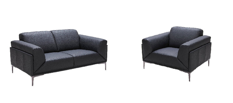 Knight Sofa Collection In Black | J&M Furniture