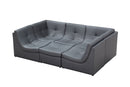 Lego Sofa Collection in Grey | J&M Furniture