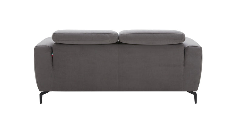 Lorenzo Motion Loveseat in Dark Grey Fabric | J&M Furniture