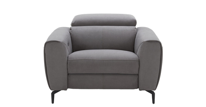 Lorenzo Motion Chair in Grey Fabric | J&M Furniture