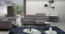 Lorenzo Motion Loveseat in Dark Grey Fabric | J&M Furniture