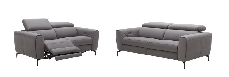 Lorenzo Motion Sofa in Dark Grey Fabric | J&M Furniture