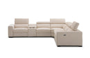 Picasso Motion Fabric Sectional in Sand | J&M Furniture