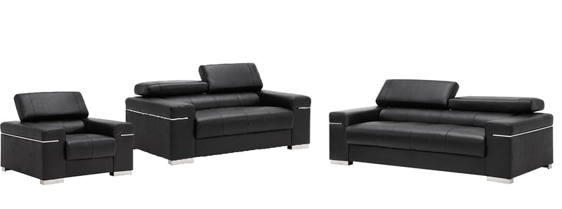 Soho Sofa Collection in Black | J&M Furniture