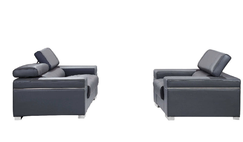 Soho Sofa Collection in Grey | J&M Furniture