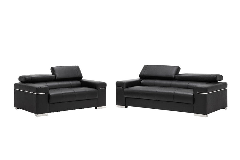 Soho Sofa Collection in Black | J&M Furniture