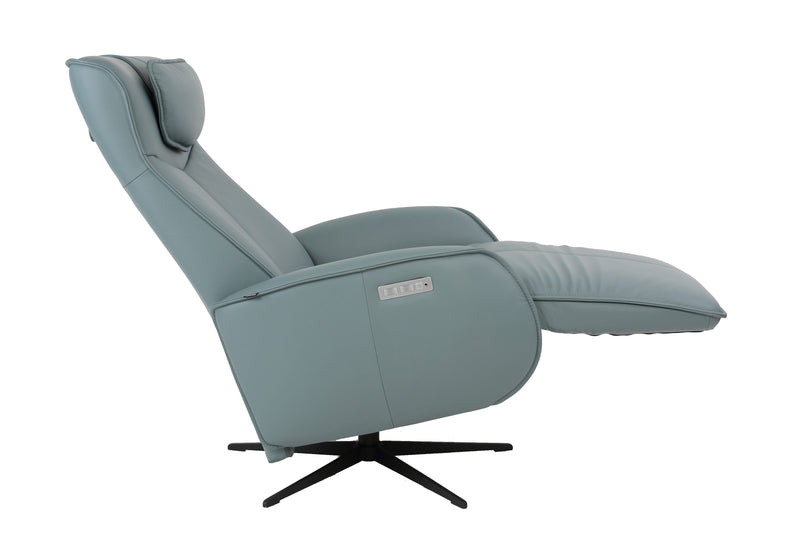 Axel Recliner with Battery in Ice | Fjords