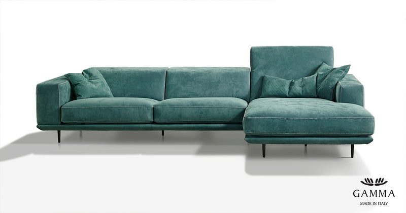 Denny Leather Sofa | Gamma