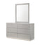 Naples Dresser & Mirror in Grey