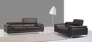 A973 Italian Leather Sofa Collection in White | J&M Furniture