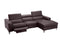 Ariana Premium Leather Sectional | J&M Furniture