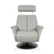 Bo Modern Recliner in Cement | Fjords