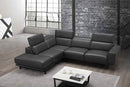 Davenport Modern Sectional in Slate Grey | J&M Furniture