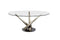 Elite Modern Dining Table 394RND-54 Crystal Dining Table