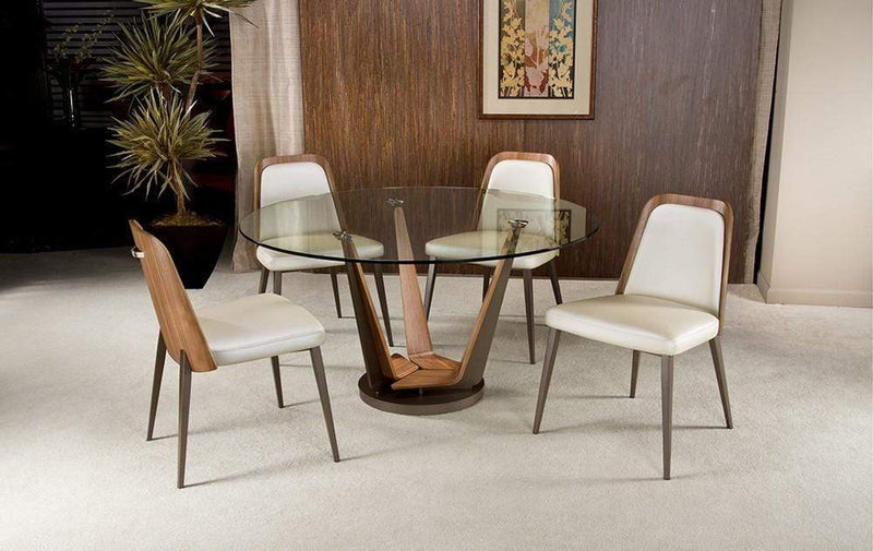 Elite Modern Dining Table Triplex Dining Table 392-48 | Elite Modern