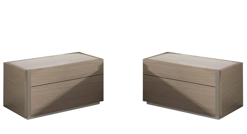 Evora Nightstand in Natural Oak