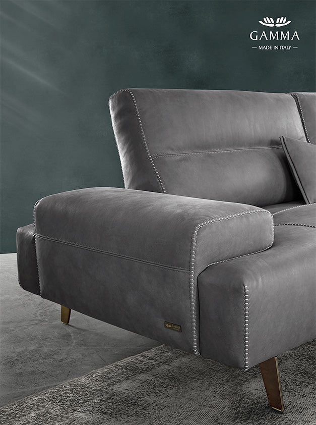 Smart Sectional Leather Sofa | Gamma