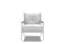 Incanto Italian Attitude Lounge Chair I765 Lounge Armchair in Light Grey | Incanto Italian Attitude