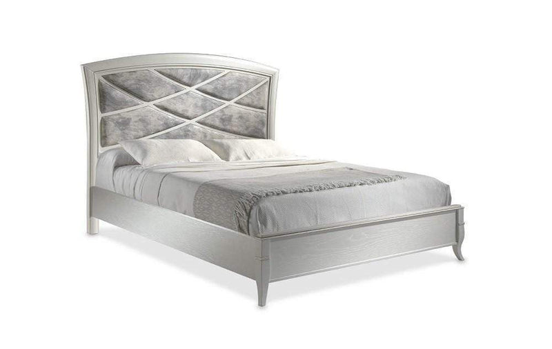 J and M Furniture Bed King Valeria Platform Bed