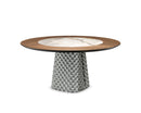 Atrium Ker-Wood Round Dining Table | Cattelan Italia