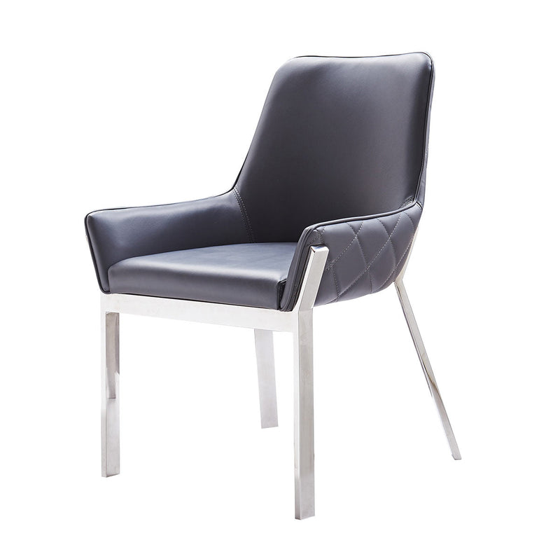 Miami Dining Chair in Grey | J&M Furniture