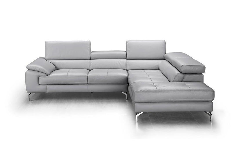 Olivia Premium Leather Sectional | J&M Furniture