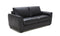 Ventura Sofa Bed in Black Leather | J&M Furniture